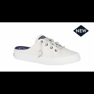 Sperry mule white. Brand New! Size 10